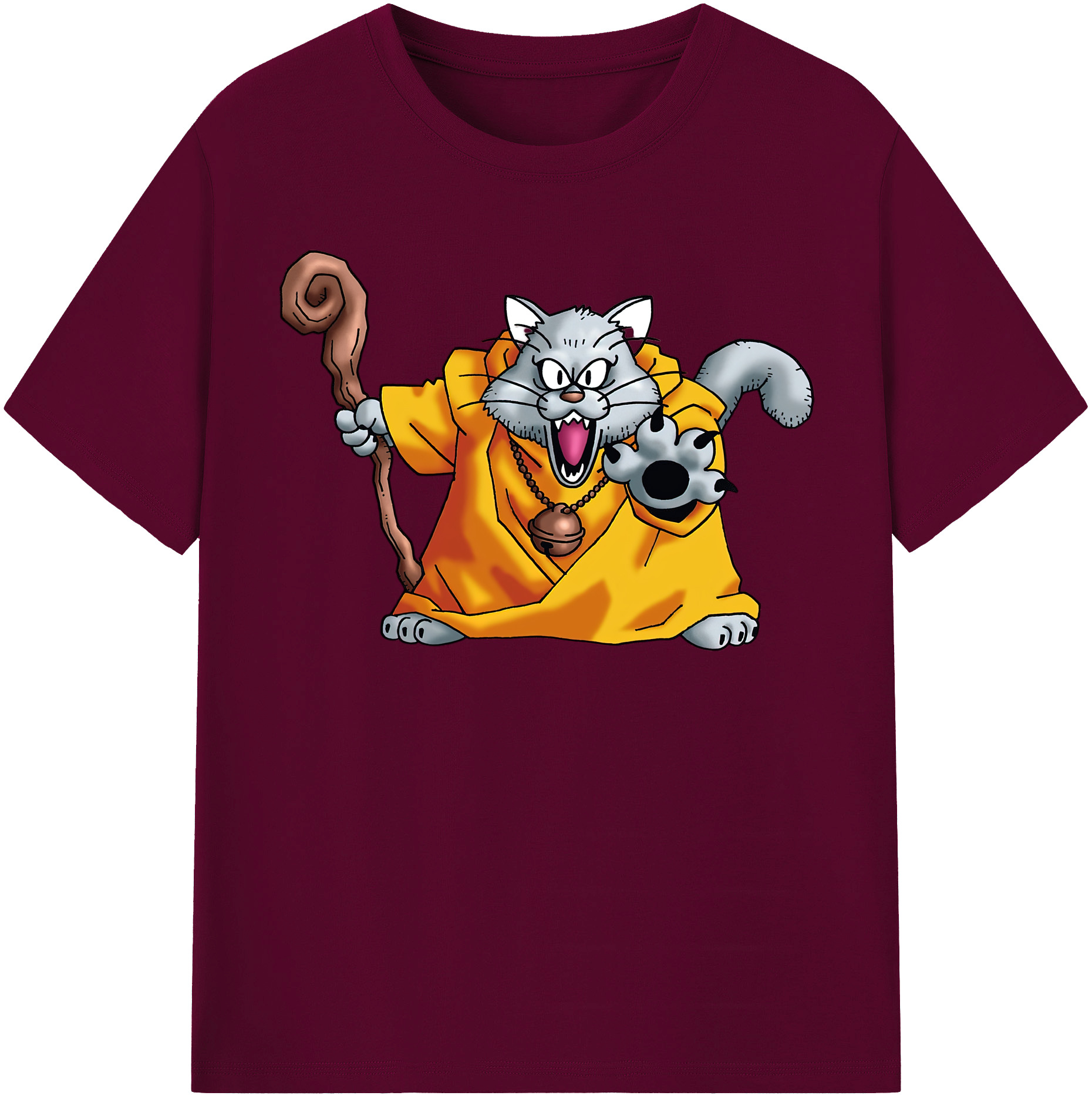 （画像用） ドラゴンクエスト Doragon Kuesuto Dragon Quest レディースカジュアルプリントTシャツ（綿100％）